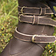 Medieval ankle boots Godfrey, brown - Celtic Webmerchant