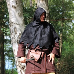 Uldne chaperon, sort - Celtic Webmerchant