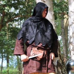 Cappucio de lana, nero - Celtic Webmerchant