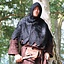 Uldne chaperon, sort - Celtic Webmerchant