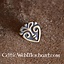 Accessorio per cintura vichingo Chernikov, zama argentata - Celtic Webmerchant