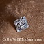 Accessorio per cintura vichingo nodo stile Borre, ottone - Celtic Webmerchant