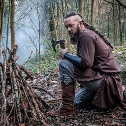 Pantalón vikingo Jorvik, gris - Celtic Webmerchant