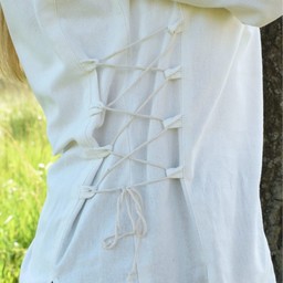 Blouse médiévale Aubrey, naturelle - Celtic Webmerchant