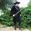 Pirate coat velvet, black - Celtic Webmerchant