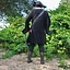 Płaszcz pirata aksamit, czarny - Celtic Webmerchant