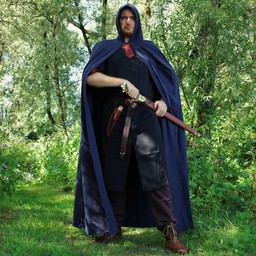 Cape en coton, bleu - Celtic Webmerchant