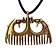 Bronze Viking comb Ringerike style - Celtic Webmerchant