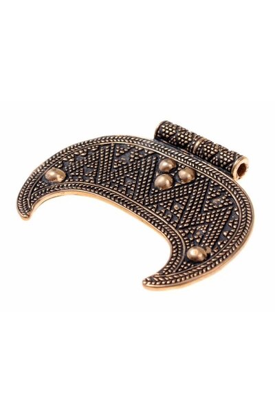 Rusvik lunula amulett stor - Celtic Webmerchant