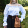 Renesansowa bluzka Elisabeth, biała - Celtic Webmerchant