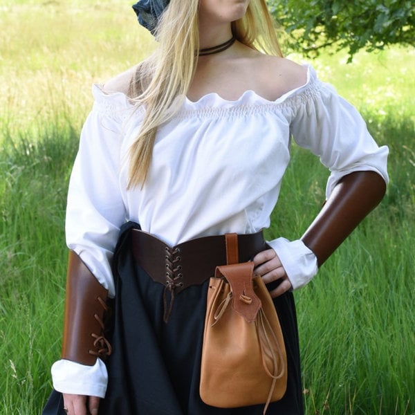 Renaissance blouse Elisabeth, white - CelticWebMerchant.com