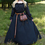 Renässansblus Elisabeth, svart - Celtic Webmerchant