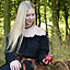 Renesansowa bluzka Elisabeth, czarna - Celtic Webmerchant