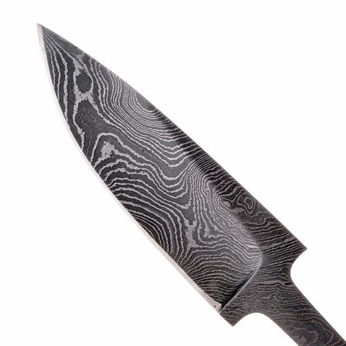 Lama di coltello in acciaio damasco, 20 cm 