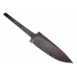 Knife blade damascus steel, 17 cm - Celtic Webmerchant