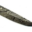 Cuchillo vikingo hoja acero damasco, 20 cm - Celtic Webmerchant