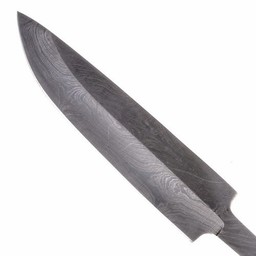 Knivblad damaskusstål, 22 cm