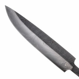 Knife blade damascus steel, 25 cm - Celtic Webmerchant