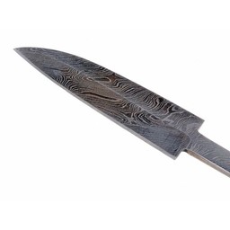 Knivblad damaskusstål II, 17 cm
