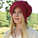 Pleated cap Amsterdam, red - Celtic Webmerchant