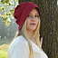 Pleated cap Amsterdam, red - Celtic Webmerchant