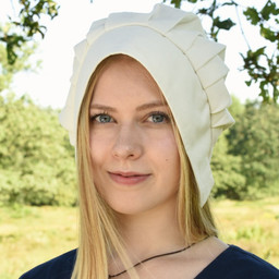 Pleated cap Amsterdam, natural - Celtic Webmerchant