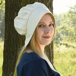 Pleated cap Amsterdam, natural - Celtic Webmerchant