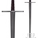 SPQR Knight Templar-sværd, klar til kamp - Celtic Webmerchant