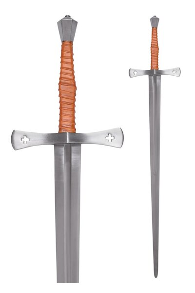 Shrewsbury, l'épée à une main et demie du XVe siècle, battle-ready (émoussé 3 mm) - Celtic Webmerchant