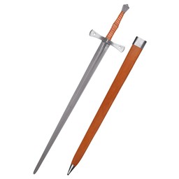 Shrewsbury, l'épée à une main et demie du XVe siècle, battle-ready (émoussé 3 mm) - Celtic Webmerchant