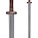 Deepeeka Viking sword island Eigg, leather grip - Celtic Webmerchant