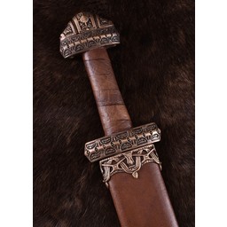 Vikingzwaard eiland Eigg, leren grip - Celtic Webmerchant