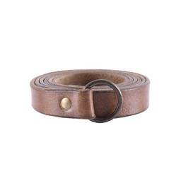 Ring bælte 190 cm, brun - Celtic Webmerchant