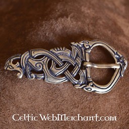 Viking klamra Midgard węża z brązu - Celtic Webmerchant