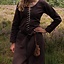 Cotehardie Christina, brown - Celtic Webmerchant