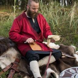 Early medieval kaftan Njord, red - Celtic Webmerchant