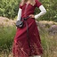 Cotehardie Odilia, wine red - Celtic Webmerchant