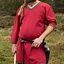 Mørk rød Viking tunika - Celtic Webmerchant