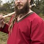 Dunkelrot Viking Tunika - Celtic Webmerchant