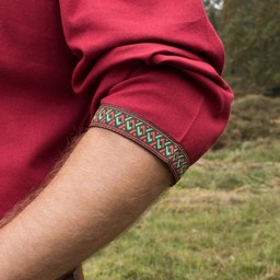 Tunique Viking rouge foncé - Celtic Webmerchant