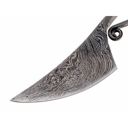 Couteau préhistorique en acier damast - Celtic Webmerchant