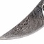 Prehistoric knife damast steel - Celtic Webmerchant