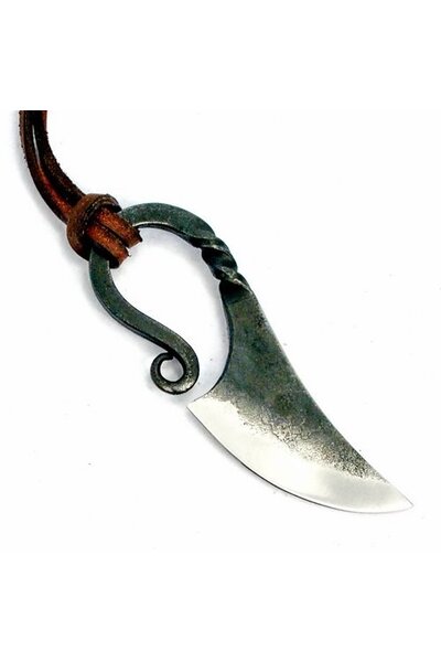 Viking hals kniv kolstål - Celtic Webmerchant