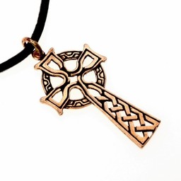 amulette croix celtique, bronze - Celtic Webmerchant