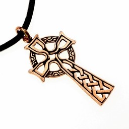 Celtic tværs amulet, bronze - Celtic Webmerchant