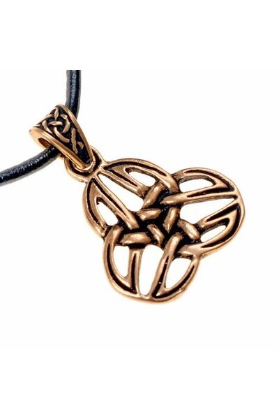 Celtic triquetra hänge, brons - Celtic Webmerchant