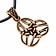 Celtic triquetra Anhänger, Bronze - Celtic Webmerchant