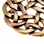 Amulet round Celtic knot, bronze - Celtic Webmerchant
