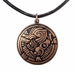 Nórdica Borre amuleto, bronce - Celtic Webmerchant
