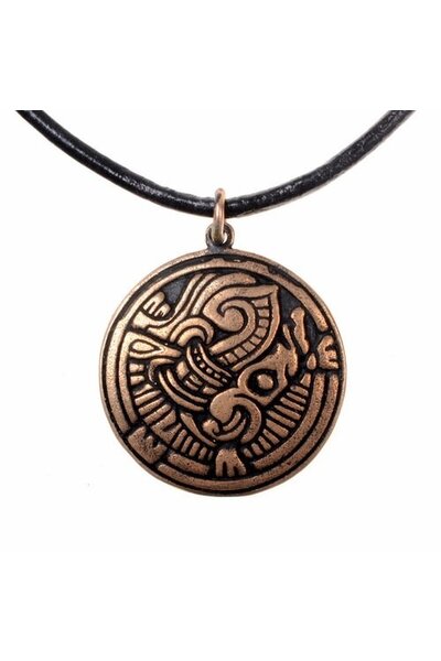 Norse Borre amulet, brąz - Celtic Webmerchant